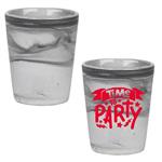 DX8705MB 2 Oz. Marble Colored Ceramic Shot Glass With Custom Imprint